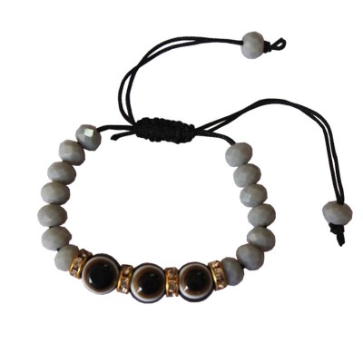 Gray Evil Eye (Nazar Surksha Kavach -Bracelet